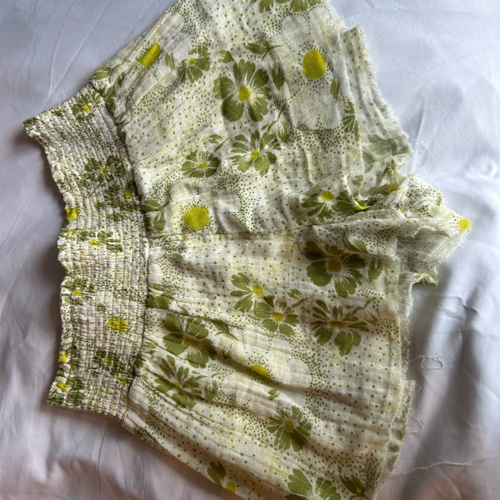 Floral Smocked Skirt